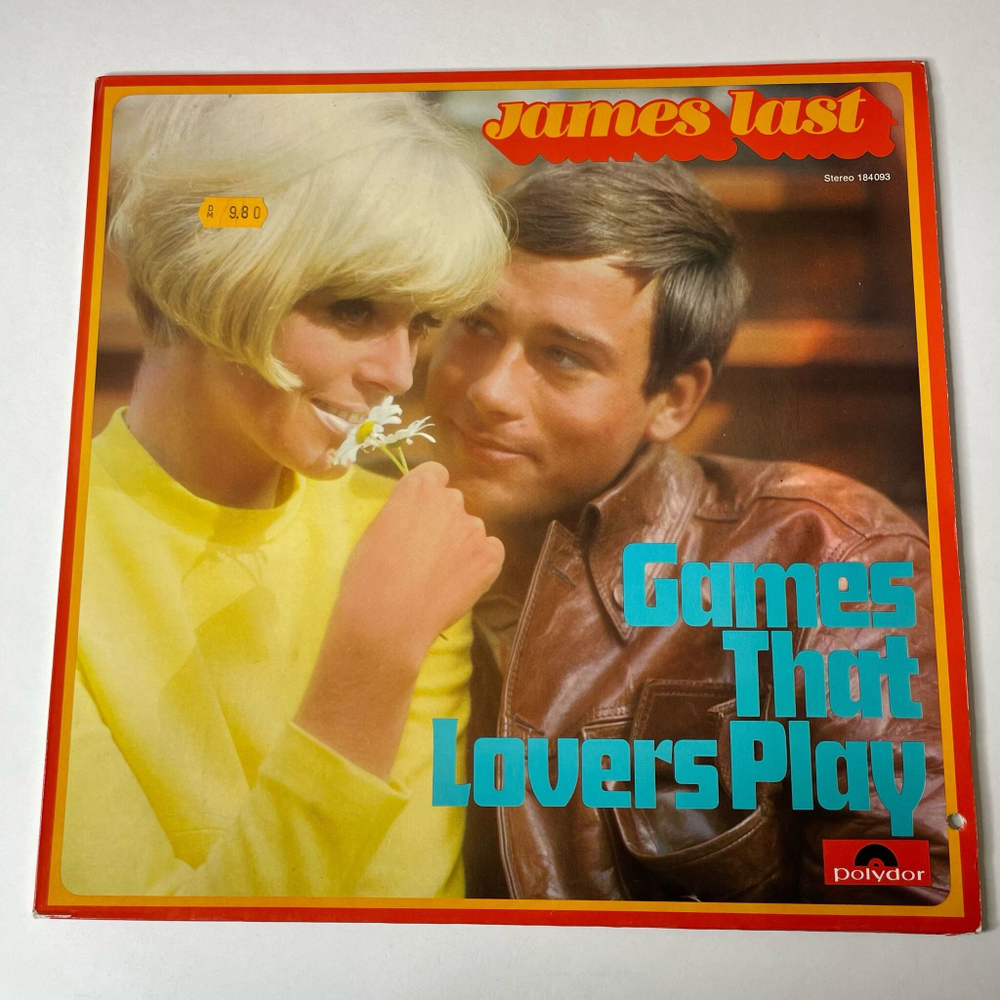 Винтажная виниловая пластинка LP James Last Джеймс Ласт Band Games That Lovers Play (Австрия 1973)
