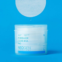 Neogen Dermalogy Poreraser Clear BHA Pad пилинг-пэды для глубокого очищения пор с кислотами