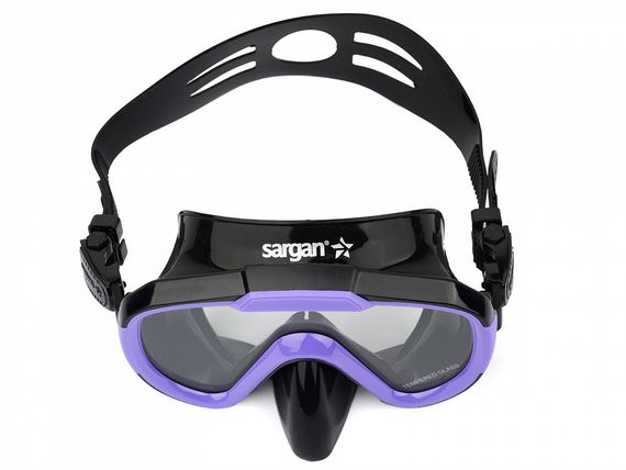 Маска Sargan Дайва черный/фиолетовый