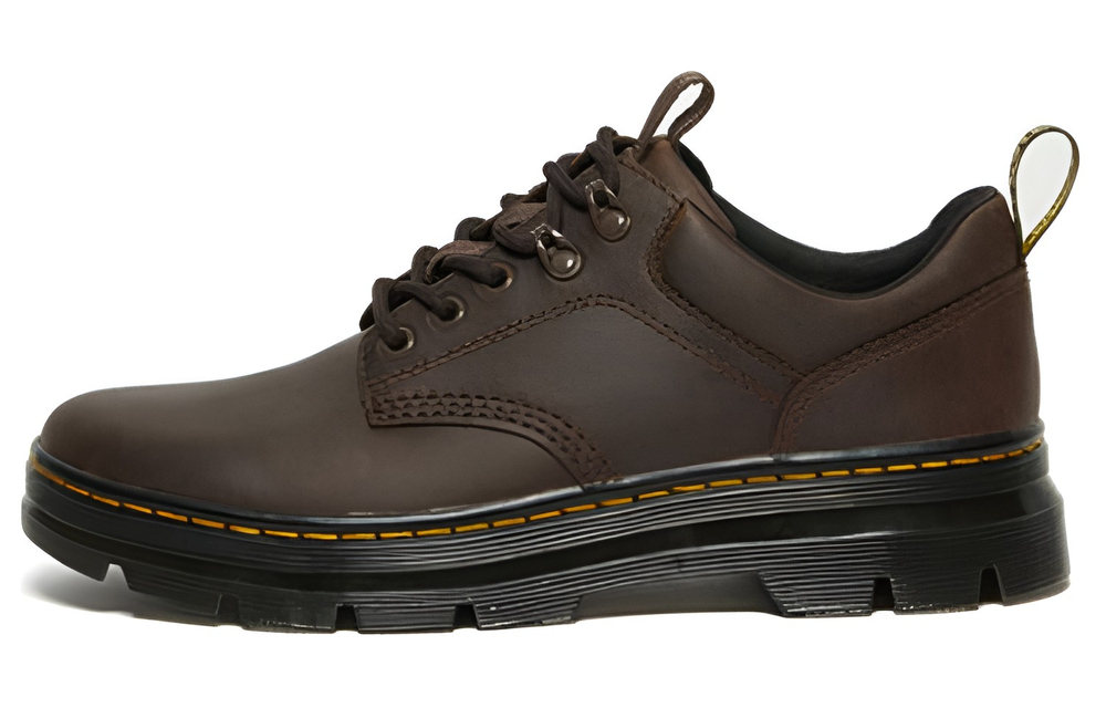Dr.Martens Cow Leather Casual Shoes Men"s Dark Brown