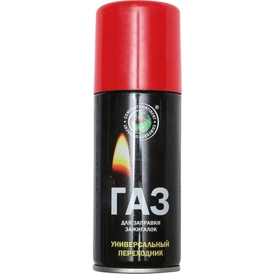 Газ для заправки зажигалок(continent comfort), 100 мл
