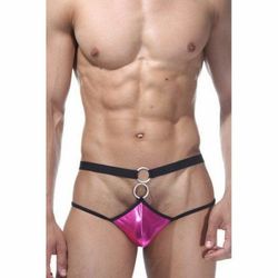 Мужские трусы стринги розовые La Blinque LB15234