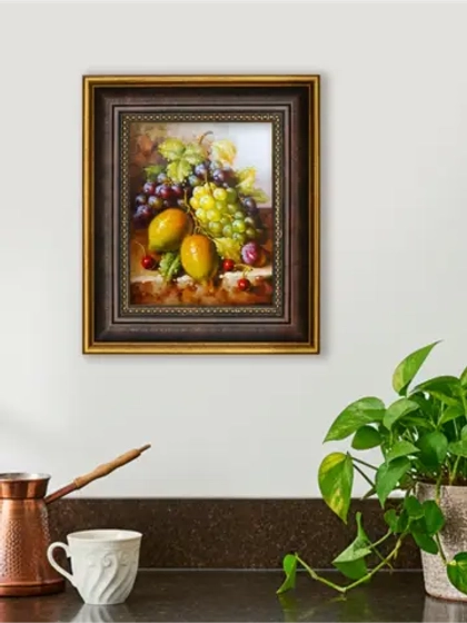 Картина настенная интерьерная в багетной раме 18*21 см