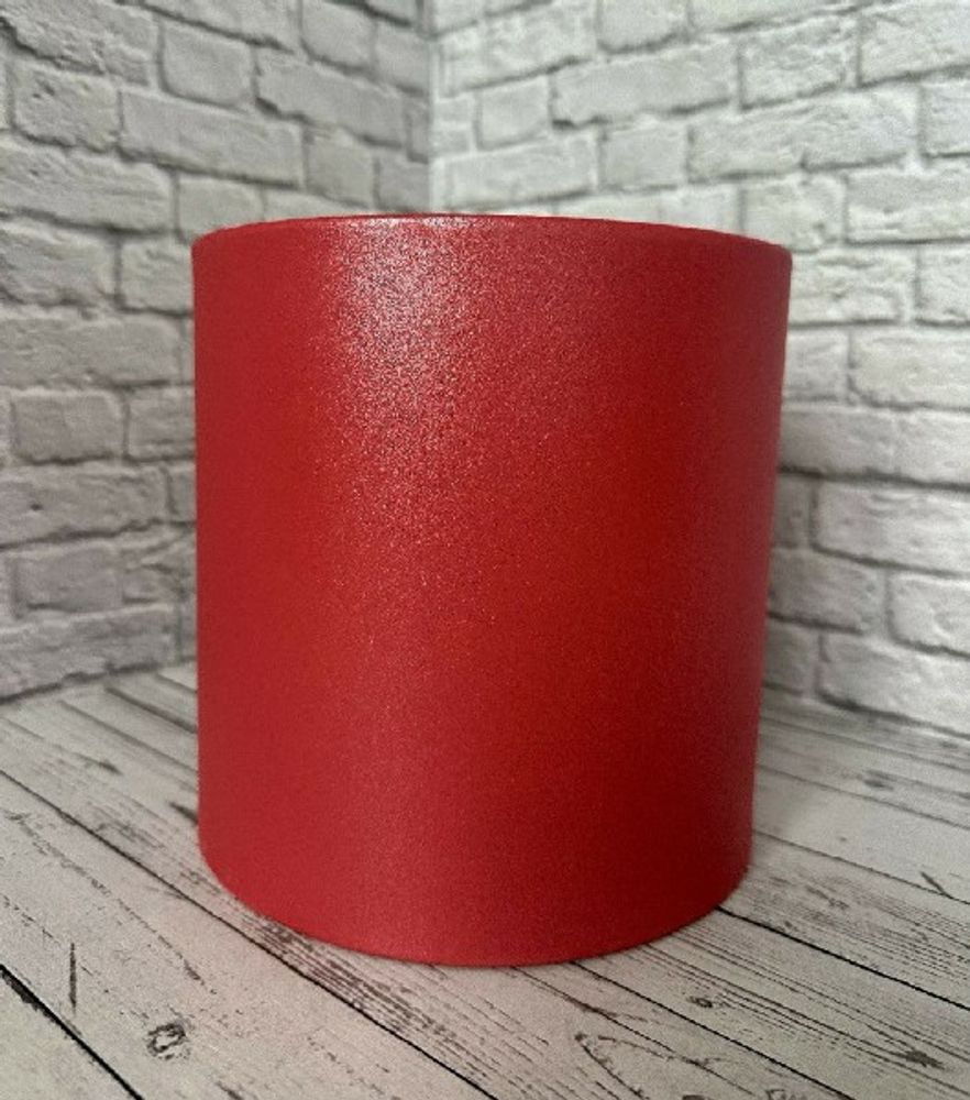 Коробка БЕЗ КРЫШКИ 18*18 ИМПЕРАТОРСКИЙ КРАСНЫЙ ПЕРЛАМУТР