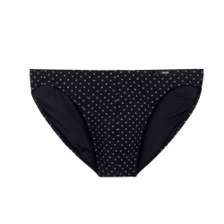 Мужские трусы слипы черные с принтом HOM MAX Comfort Micro Briefs 401912_40I004