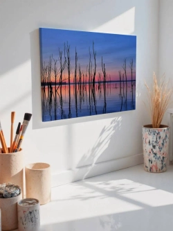 Картина на стену 40 X 50 Рассвет на озере