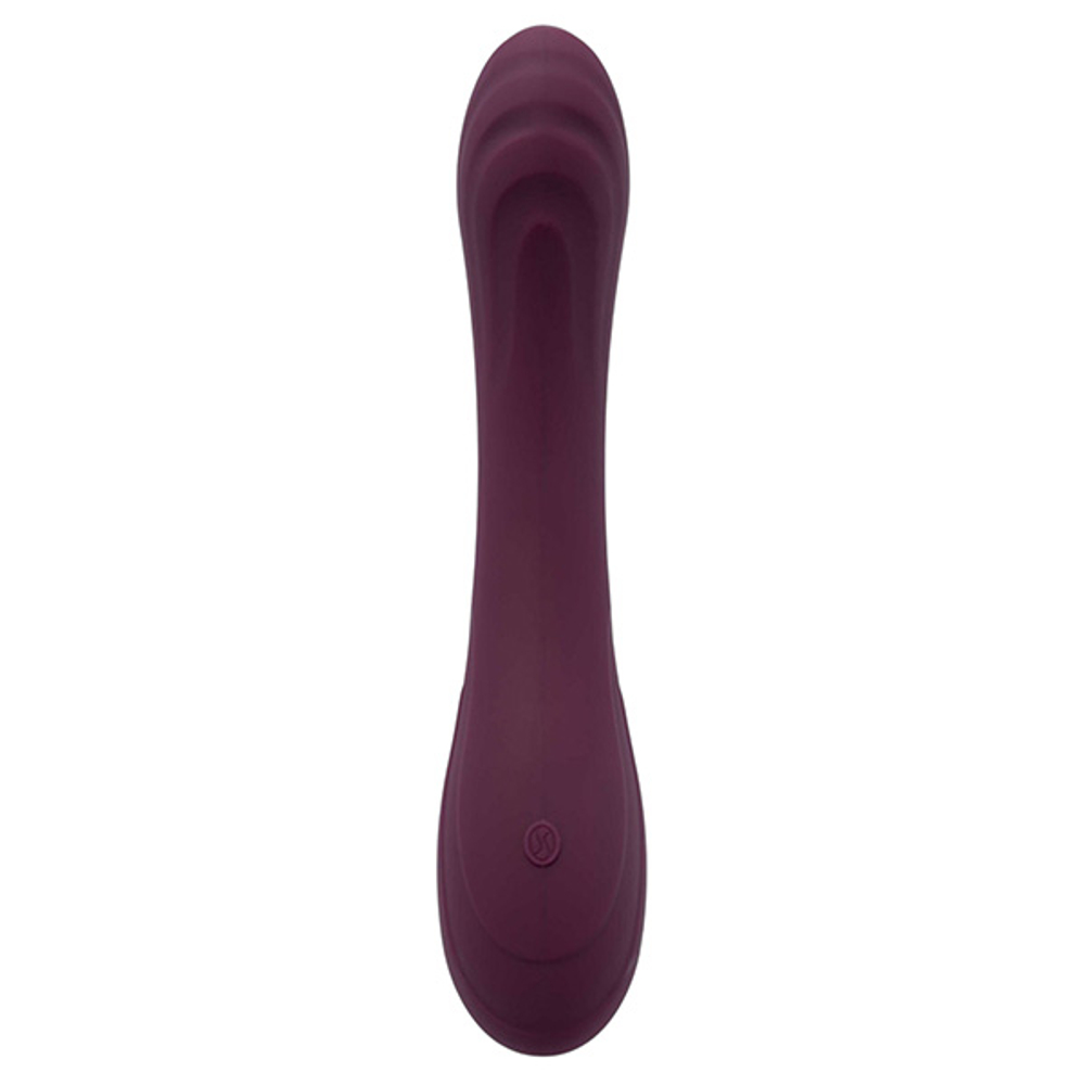 Фиолетовый изогнутый вибратор 20,3см для стимуляции зоны G Selove CurveRush Precision Power for Your Sweetest G-Spot Purple
