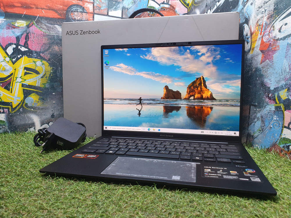 Ноутбук ASUS Ryzen AI 7/16Gb/FHD/Zenbook 14 UM3406K UM3406KA-QD182/Windows 10