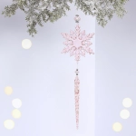 Подвеска «Снежная принцесса» 30 см, Розовый