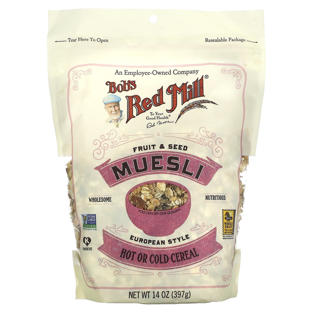 Bob's Red Mill, Мюсли, фрукты и семена, 397 г (14 унций)