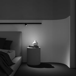 Трековый магнитный светодиодный светильник Maytoni   TR032-2-5W2.7K-M-B