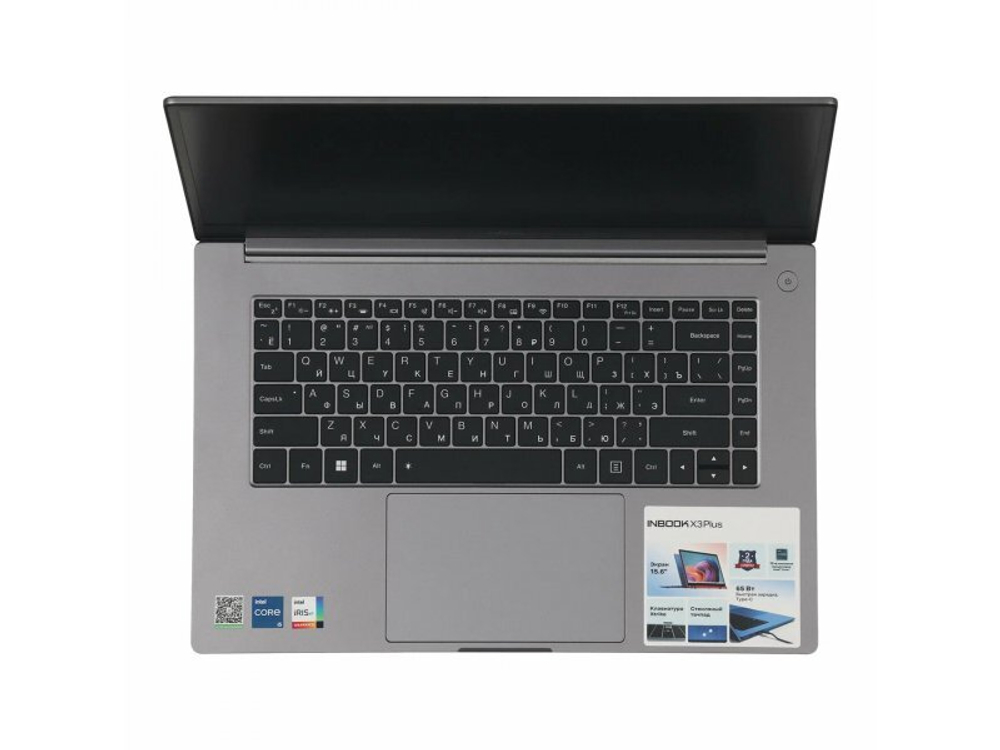 Ноутбук 15,6" Infinix InBook X3 Plus 12TH XL31 Core i5 1235U/16Gb/512Gb SSD/15.6" FullHD/Win11 Серый (71008301217)