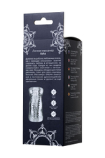 Прозрачный мастурбатор Lingam Asha (Цвет: прозрачный)