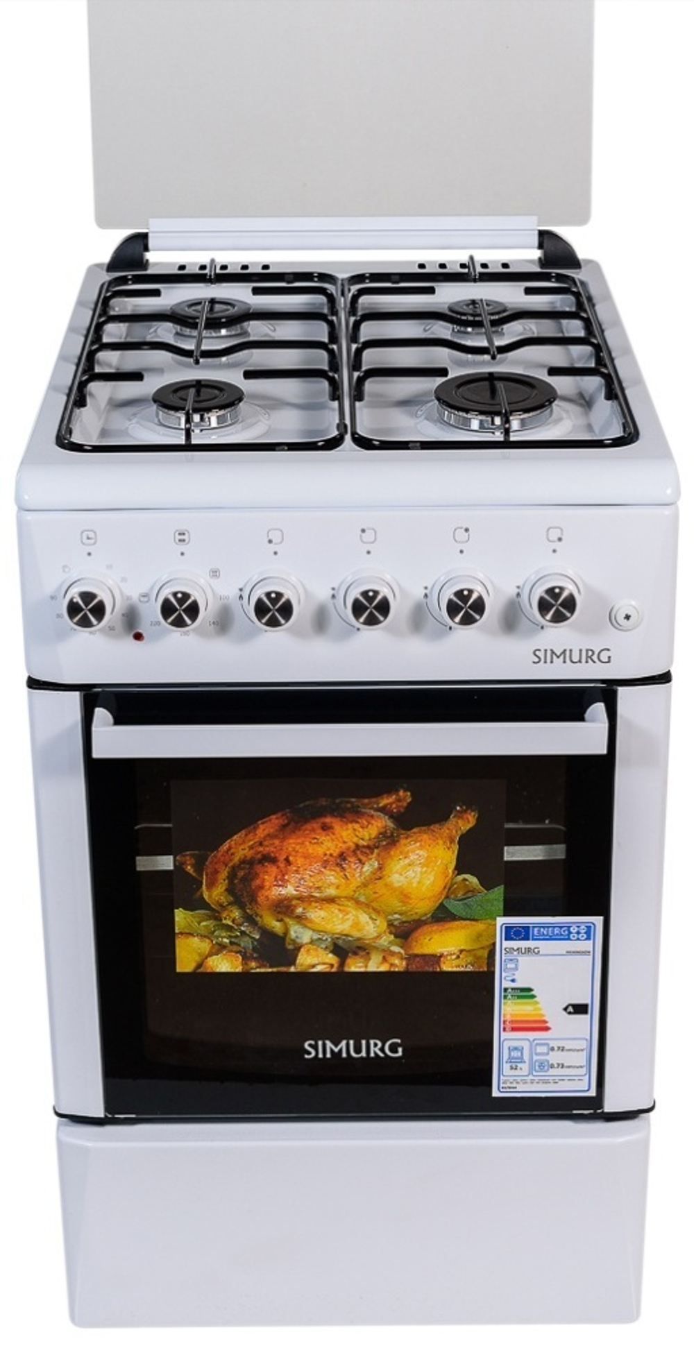 Кухонная плита SIMURG FK 5406 GAZW белый