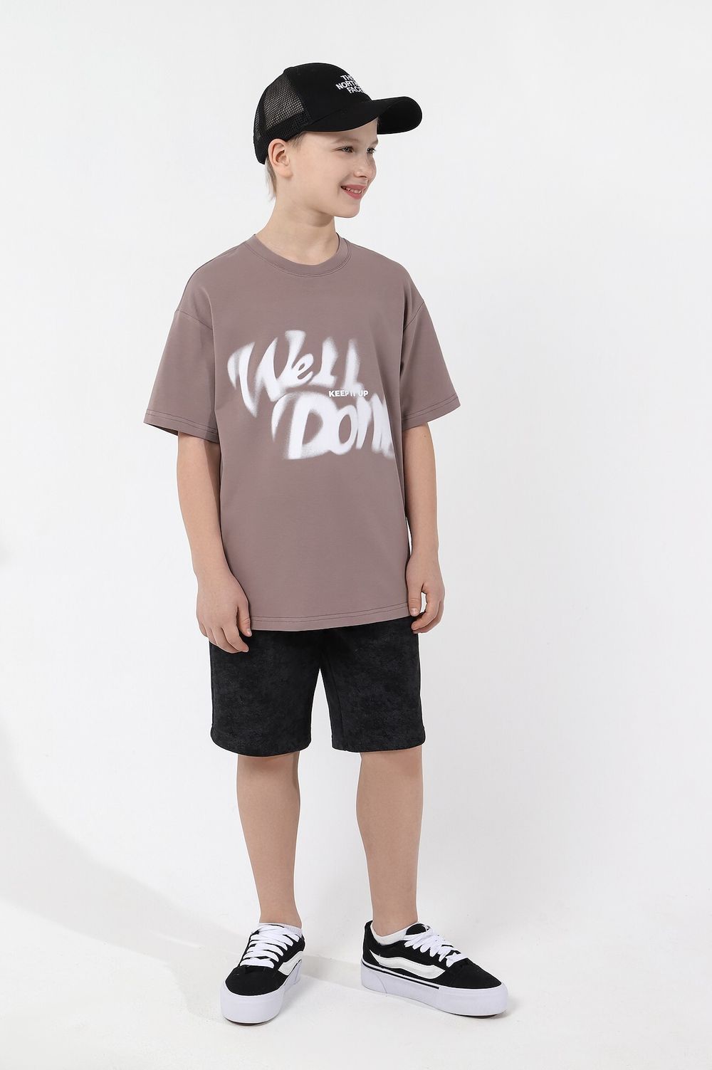 Фуфайка (футболка) для мальчика  Леон-3 Виотекс БЕЖЕВЫЙ