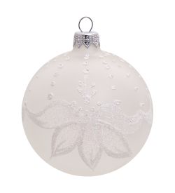 Элита НФШ-1263 Набор ел.украшений Шар 3шт «Снежная фантазия» 85 мм