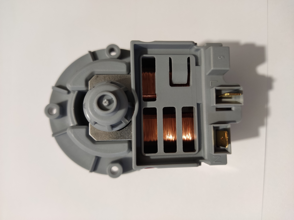 Насос сливной (помпа) Askoll 3 40w 3 винта медь клеммы сзади для стиральных машин PMP000UN С00144997, , PMP026UN, AV5416, 40Вт