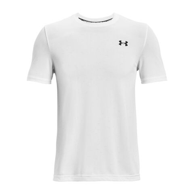 Мужское теннисное поло Under Armour Seamless T-Shirt Men - White, Black