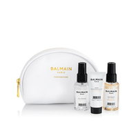 Balmain Hair Couture Белая косметичка со средства для укладки White Cosmetic Styling Bag ДОРОЖНЫЙ ФОРМАТ