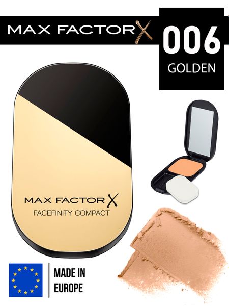 Пудра &quot;Facefinity Compact&quot; компактная, &quot;Golden&quot;, тон 06