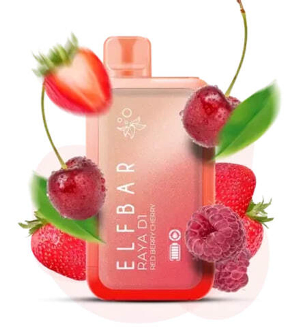 ELF BAR RAYA D1 - Red Berry Cherry (5% nic)