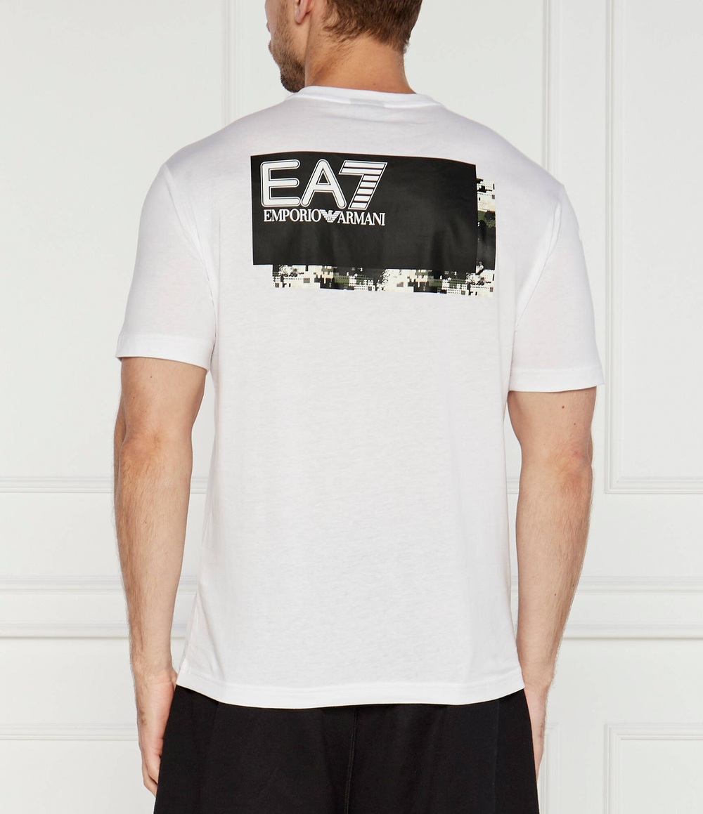 Футболка EA7 - белый(6DPT02 PJVPZ)