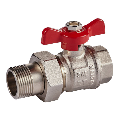 Набор для подключения радиатора, прямой, 3/4&amp;quot;