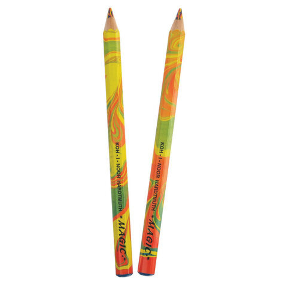 Карандаш с многоцветным грифелем Koh-I-Noor "Magic Original", утолщенный, заточен. 3405000031TDRU