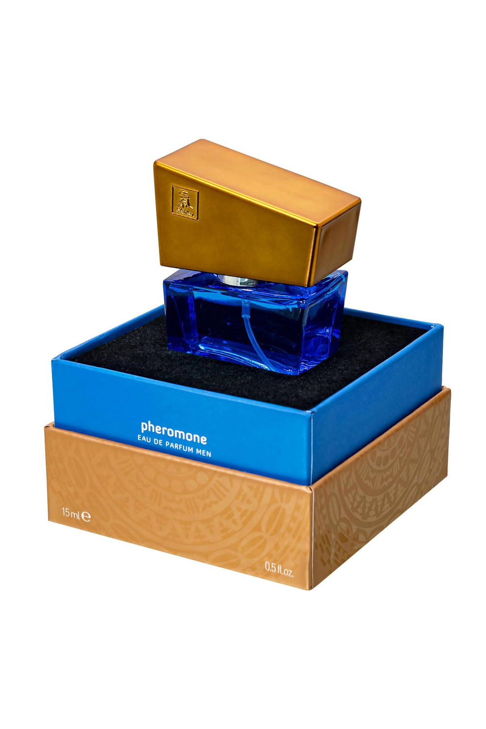 Духи с феромонами HOT Shiatsu «Darkblue», мужские, 15 мл