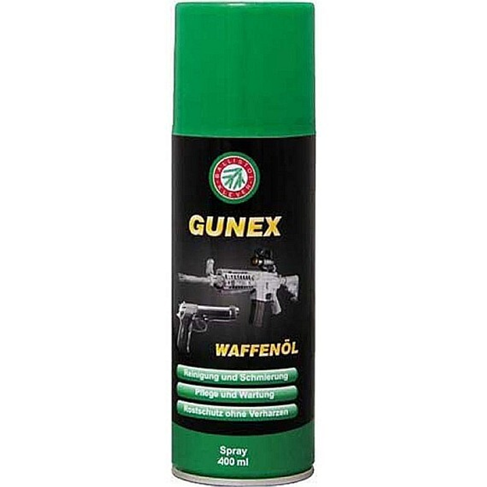 Масло оружейное Ballistol Gunex spray, 400 мл.