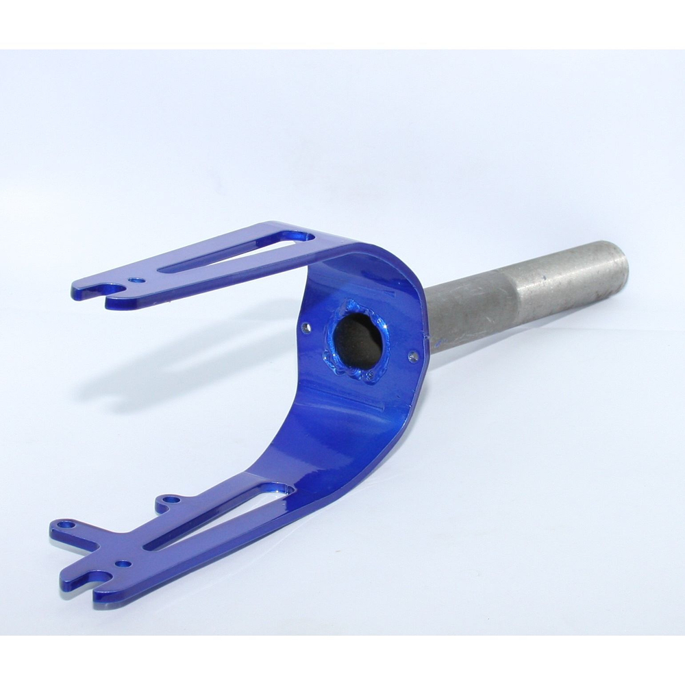 Вилка передняя синяя Kugoo ES3 Jilong