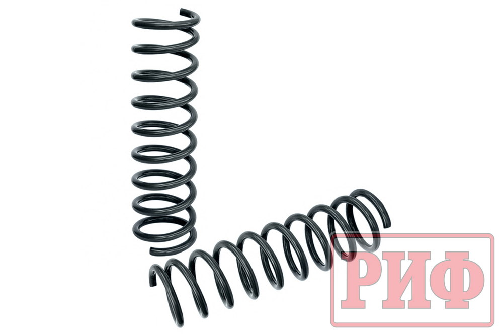 Пружины задние Нива 2121, 21213, 21214, 21214M, Chevrolet Niva +100 кг лифт 50 мм РИФ