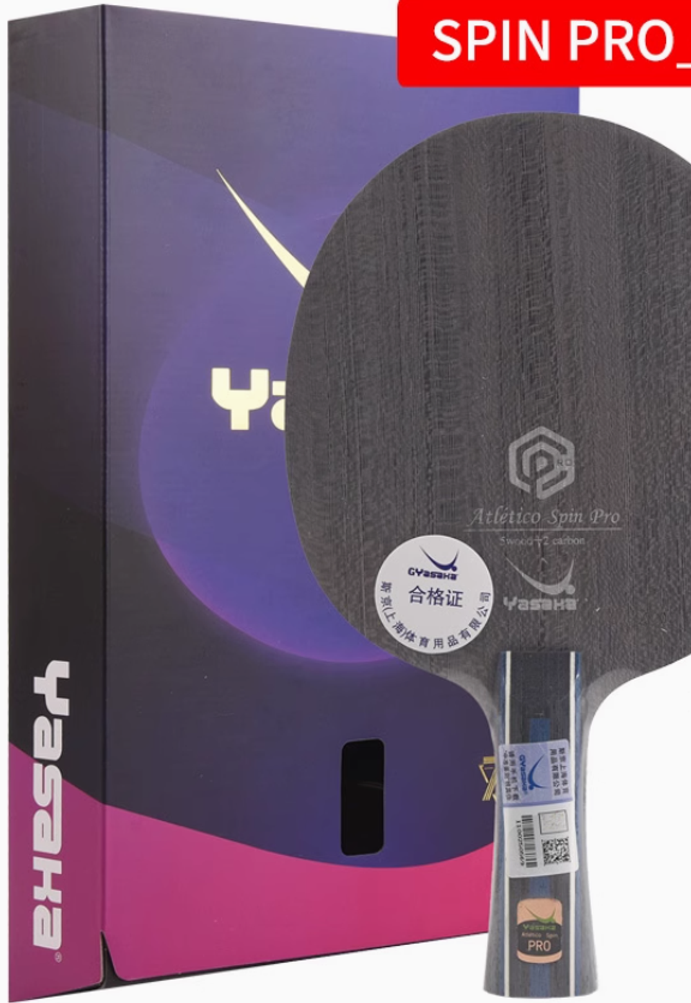 Yasaka Yasaka Athlete Spin PRO