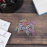 Скрепки BRAUBERG PASTEL 28 мм пастельные цвета 100 шт. в пластиковой коробке (6 штук в упаковке)