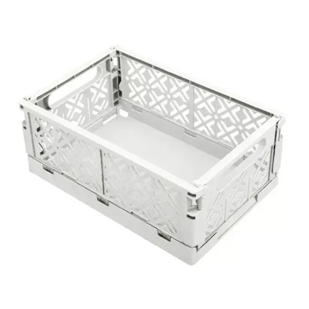 Ящик складной, 1,2л, S, 165*124*73мм, белый, Stocky
