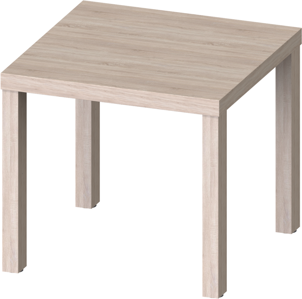 Стол журнальный Энкель 50x50x45, дуб белёный