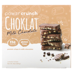 BNRG, Энергетический белковый батончик Power Crunch Choklat, молочный шоколад, 12 батончиков, вес каждого 42 г (1,5 унции)