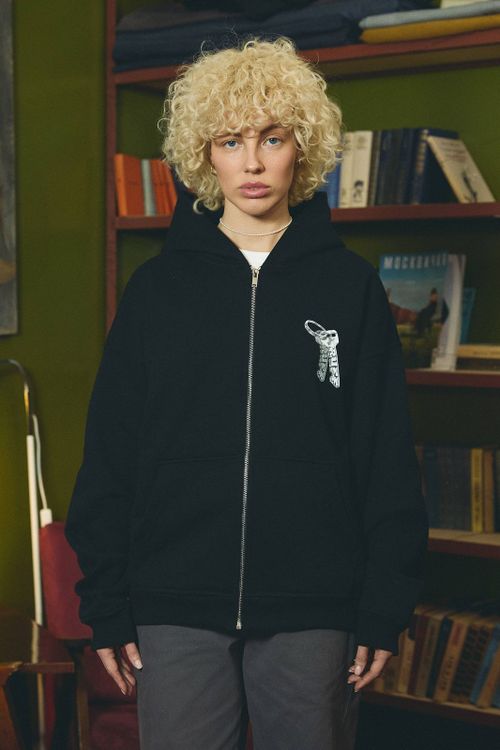 Худи Оверсайз Master-key черное