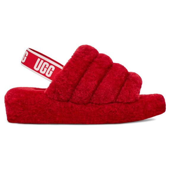 Ugg Fluff Yeah 'Ribbon Red'