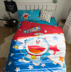 Постельное белье 1.5 Полуторка Сатин Детское Летающий кот