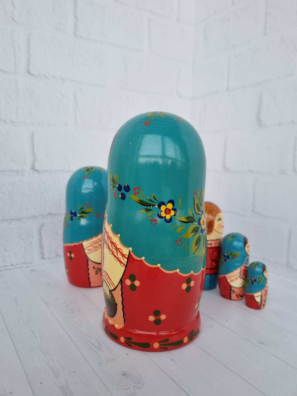 Матрешка "с курочкой" традиция 5мест