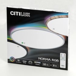 Citilux NORMA CL749400 LED RGB Светильник с пультом Белый