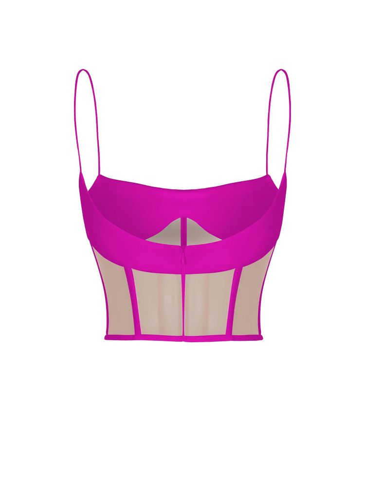 Полупрозрачный топ