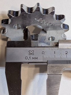 - Звезда ведущая 428-16 для мотоцикла, питбайка, мопеда с двигателем CG/CB, с валом 20 мм