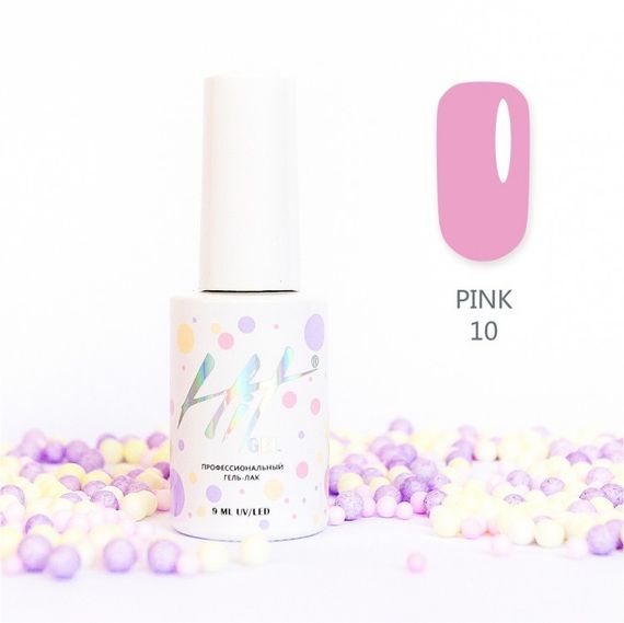 Гель-лак ТМ &quot;HIT gel&quot; №10 Pink, 9 мл