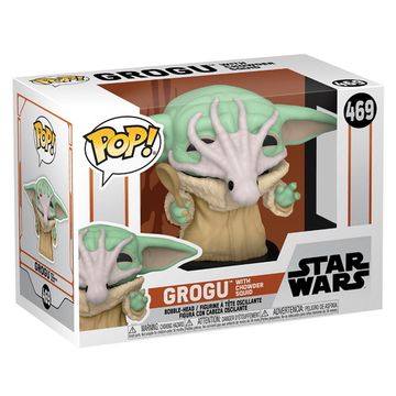 Фигурка Funko POP! Bobble Star Wars Mandalorian Grogu with Chowder Squid (Exc) (469) 54528