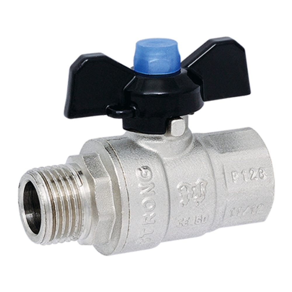 Кран для воды, 1" (25 мм), Г-Ш, ручка-бабочка, ProFactor, Strong, PF FBV 287