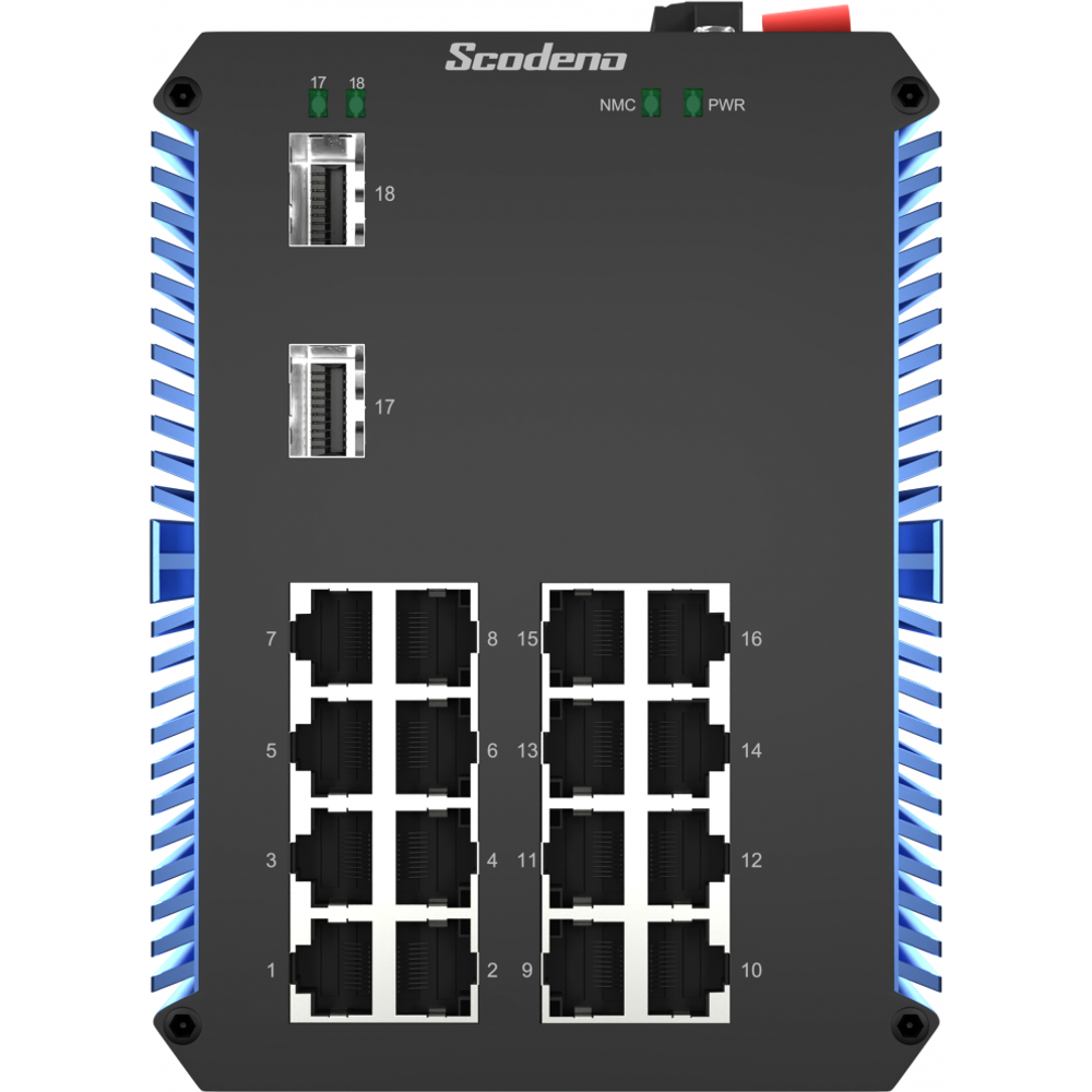 Коммутатор (свитч) Scodeno XPTN-9000-85-2XG16GP-VX