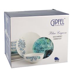 Столовый сервиз Gipfel Blue Lagoon 42242 12 предметов
