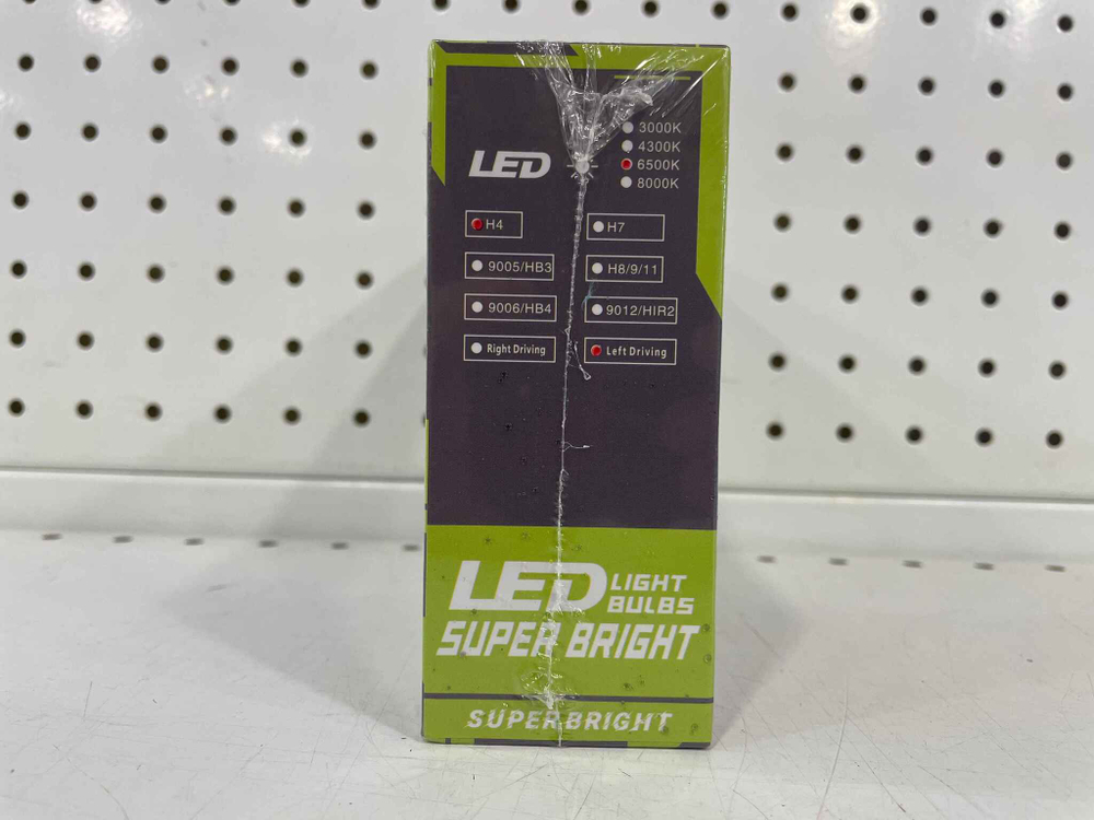 H4 / Комплект светодиодных ламп LED Super Bright (2 шт./ комплект)